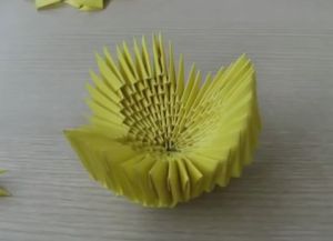Модульное оригами  - тюльпан9