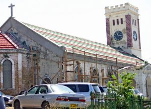 Церковь Святого Георга в процессе восстановления