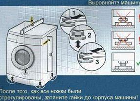 Установка и подключение стиральной машины - 1
