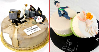 20 забавных тортов, предназначенных чтобы отпраздновать развод