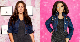 Модель «plus-size» Эшли Грэм представила куклу Барби в виде себя