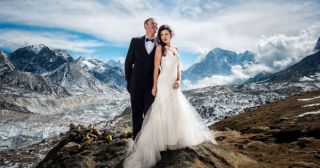 Прекрасная свадьба на вершине Эвереста – мечта, воплощенная в жизнь