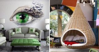 25 самых необычных дизайнерских идей для дома