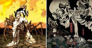 10 чудовищ японской мифологии, которые навевают на людей ужас