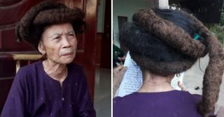 81-летняя Рапунцель, которой ужаснется любой парикмахер 