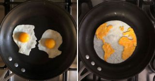 Фуд-художник превращает обычные яичницы в произведения искусства, и это круто!