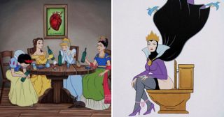 Сказочке конец: эти шокирующие иллюстрации с героями Disney разрушат наше детство!