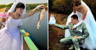 40 доказательств того, что русский свадебный фотошоп – самый суровый в мире!