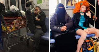 25 странных личностей, с которыми мы можем встретиться в метро