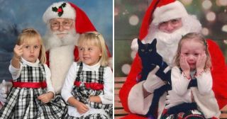 40 фото Санта Клауса с детьми, глядя на которые хочется улыбнуться