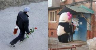 Как отпраздновали день святого Валентина в России: 25 угарных фото