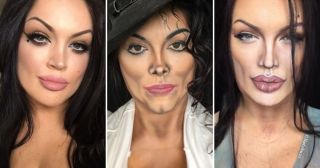 20 впечатляющих перевоплощений при помощи макияжа без всякого колдовства