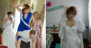 Русские свадьбы весёлые и беспощадные: эти 25 фото сделают ваш день