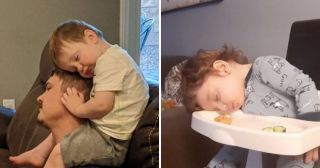 Дети могут уснуть в любом месте и в любой позе: 20 уморительных фото