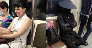 20 пассажиров метро, которые опять веселили попутчиков своим видом