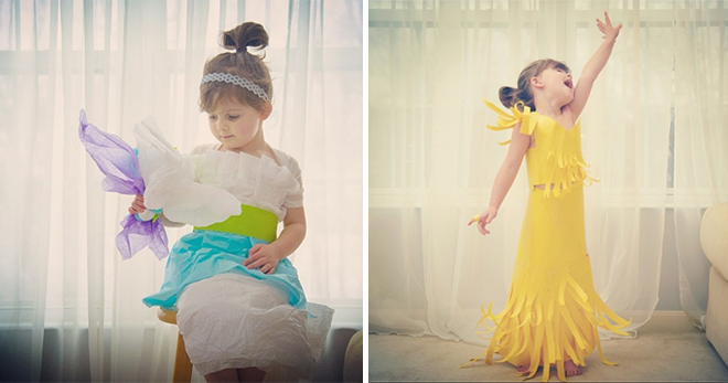 мама с дочкой создают платья ее мечты