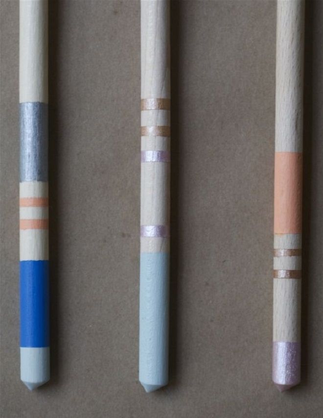  Приборы с полосатыми ручками
