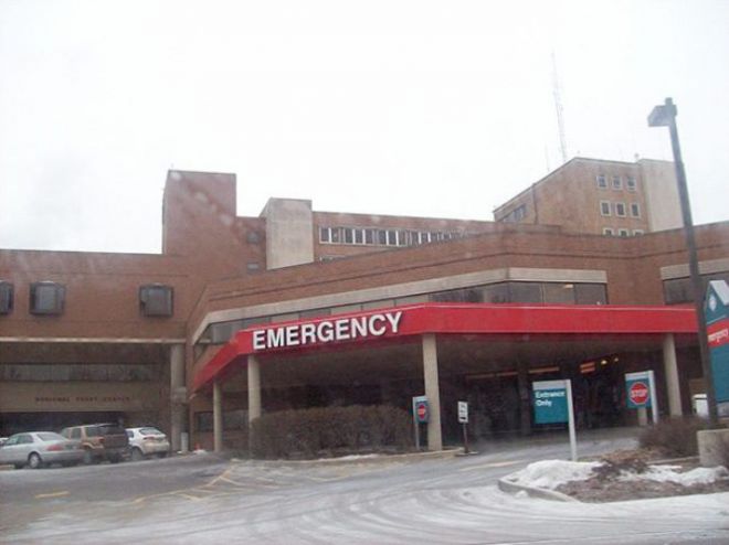 Больничный фасад