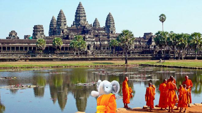 Посетил главный храм Камбоджи