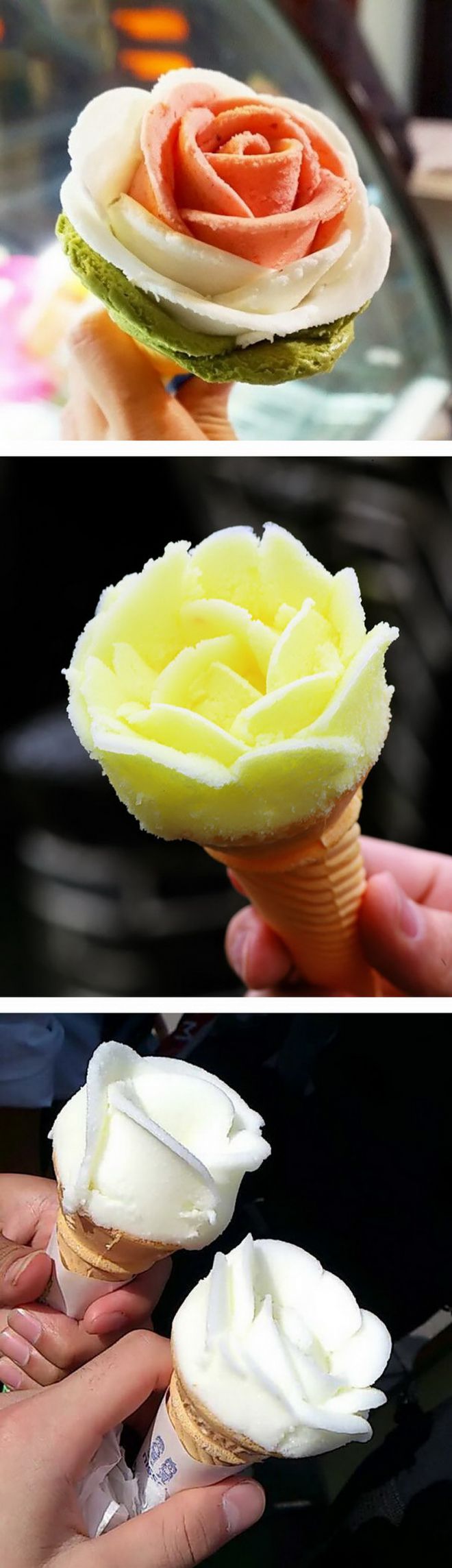 мороженое роза