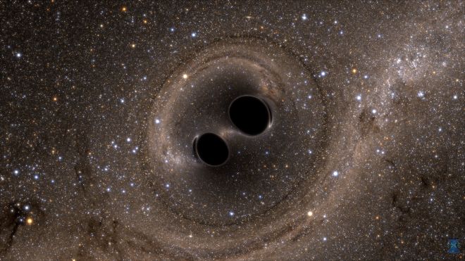 Две черные дыры
