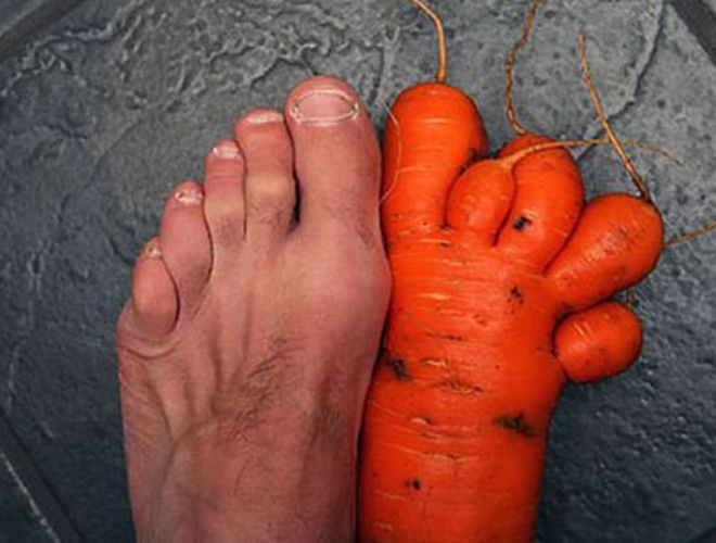 морковная стопа