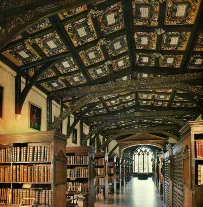 Библиотека в Оксфорде