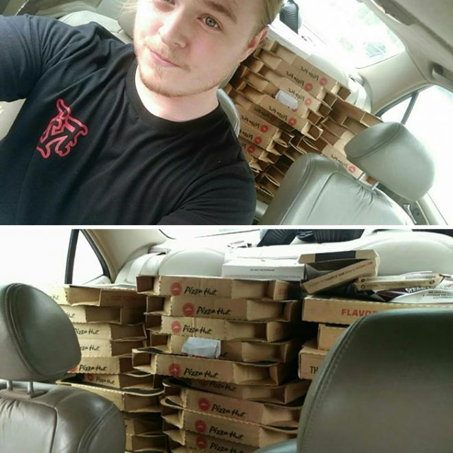 Много пиццы