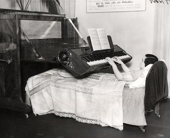 Пианино для людей, прикованных к постели