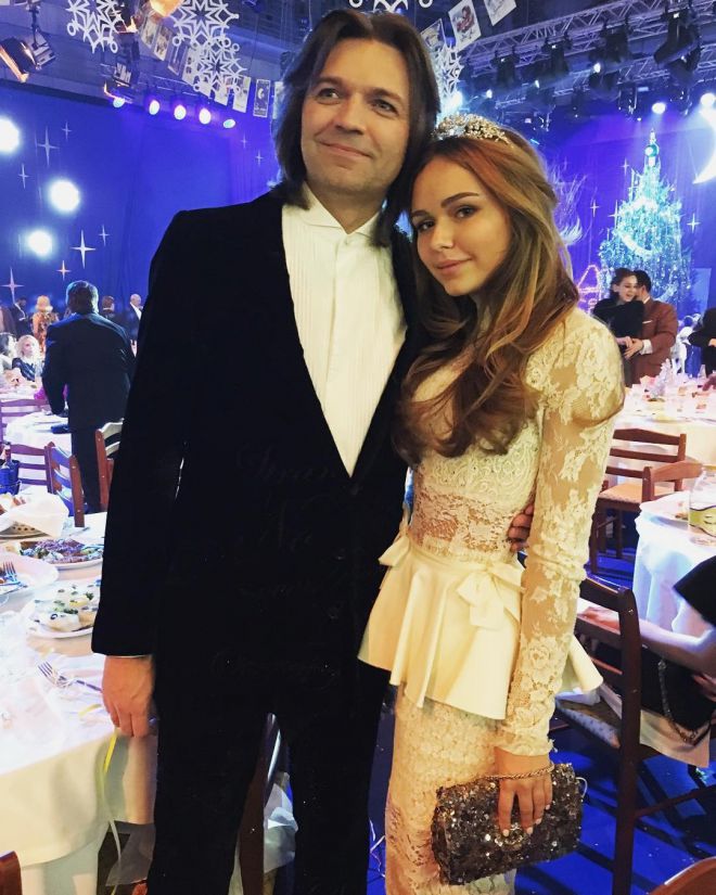Стефания Маликова с отцом