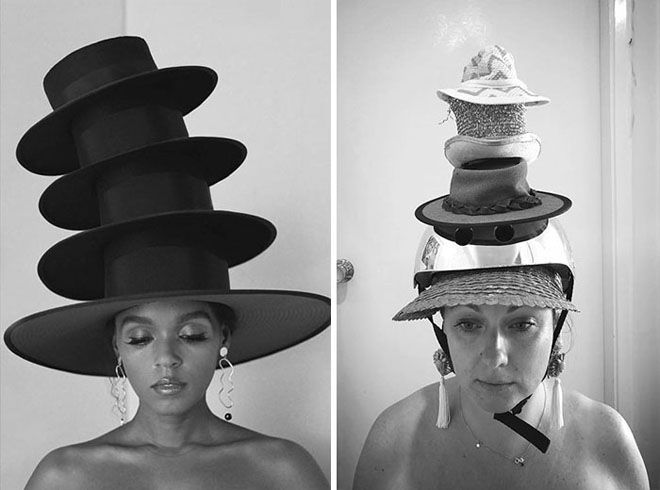 коллекция шляпок
