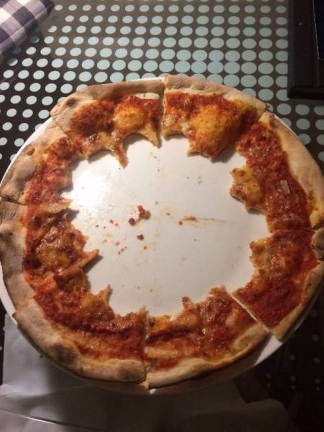 края пиццы