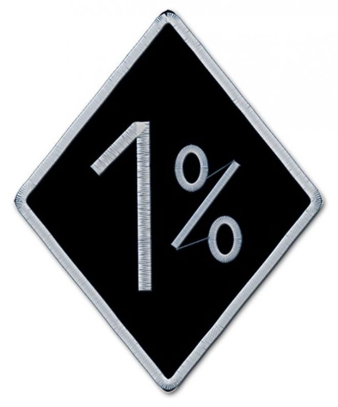 Значок 1%