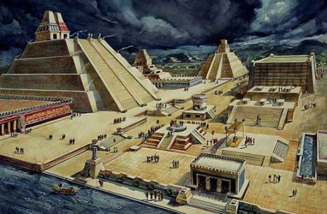 Пирамиды ацтеков