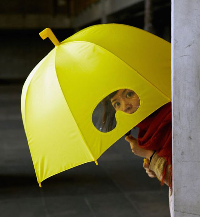 Зонтик с окошком