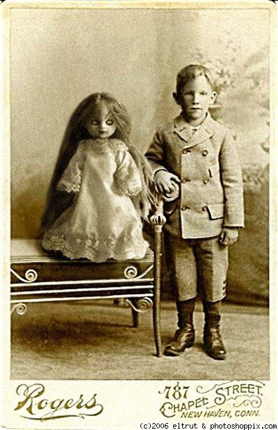 Кукла и мальчик