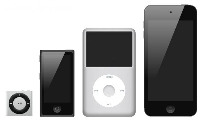 iPod разных поколений