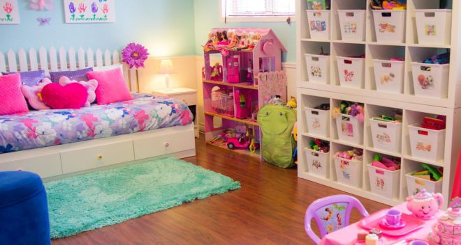 Распланируйте пространство в детской комнате