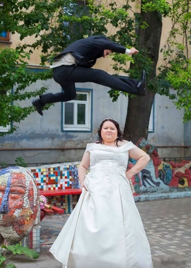 Русскую свадьбу умом не понять: 25 «угарных» фотографий  4stop-kadr