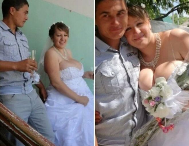 Русскую свадьбу умом не понять: 25 «угарных» фотографий  5naryad_nevesty