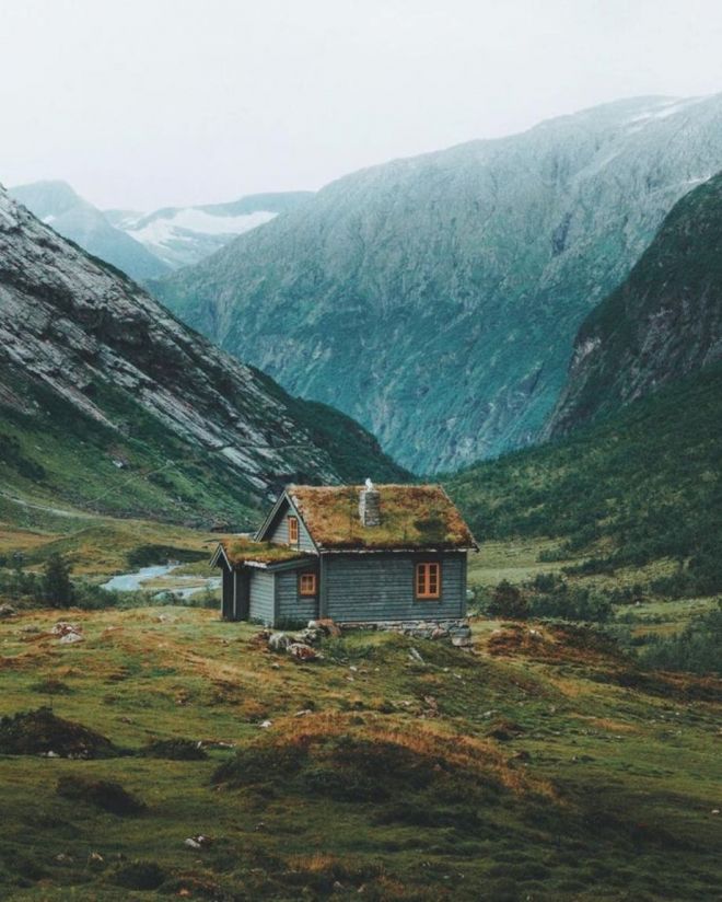 пейзаж Норвегии