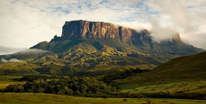 Гора Рорайма в Южной Америке