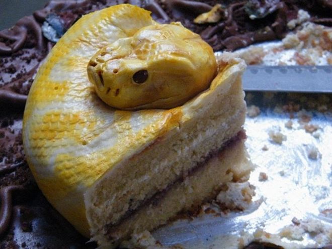 торт змея