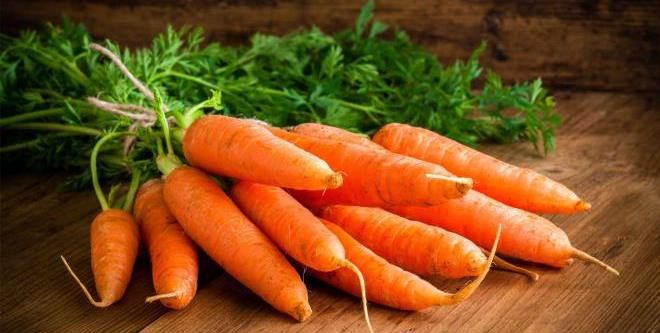 В моркови