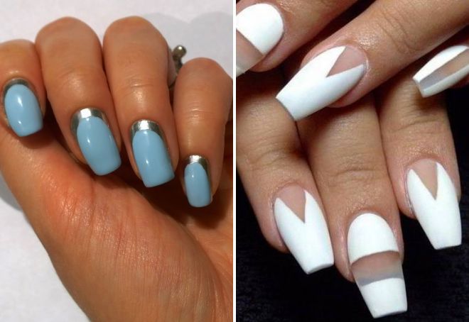 nail design moon manicure