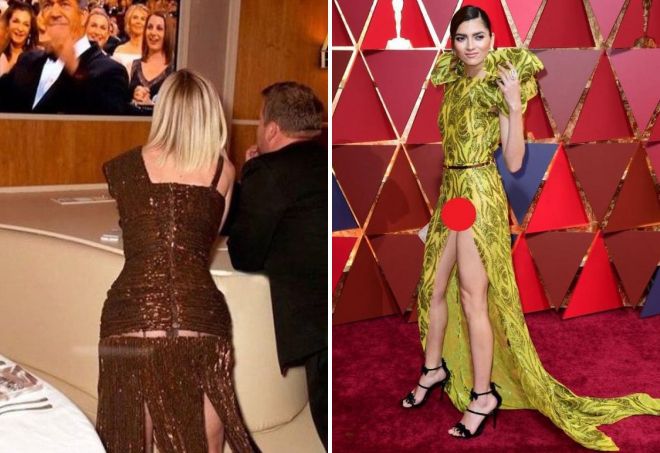 Худшие платья на Оскаре 2017
