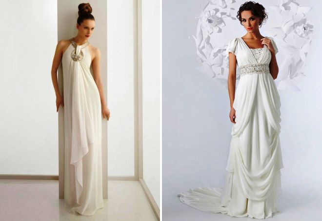 греческое платье на свадьбу