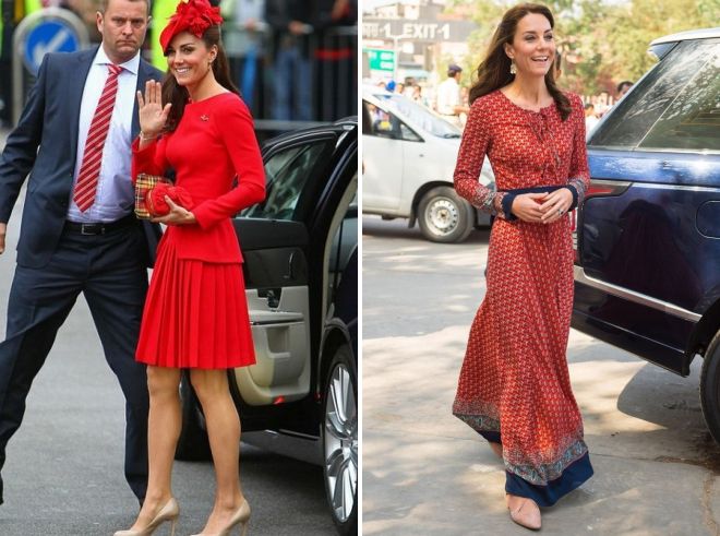 Kate Middleton in a dress