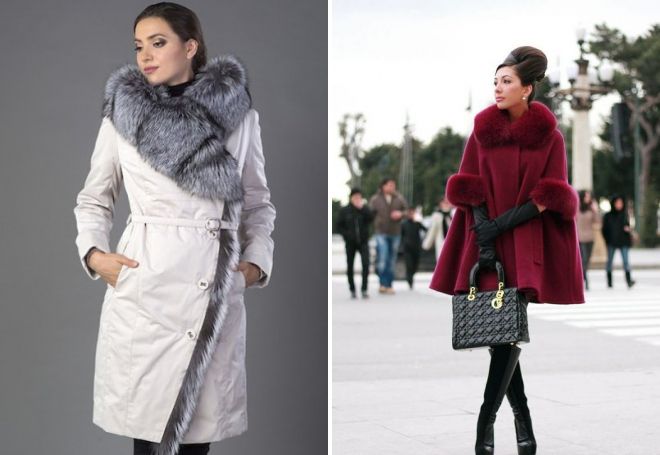женское стильное зимнее пальто