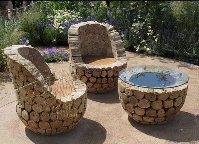 4 деревянные стулья для дачи